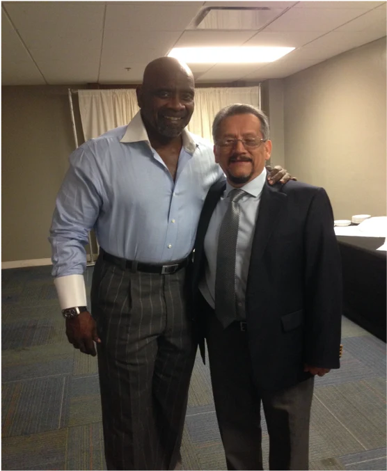 Edmundo y Chris Gardner