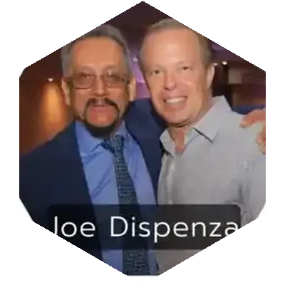Edmundo Velasco junto a Joe Dispenza